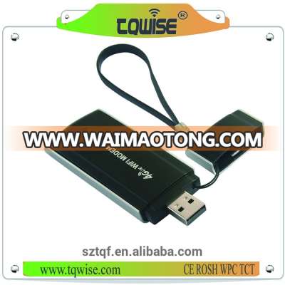 Portable 4g lte mobile dual sim wifi 4g lte usb dongle modem